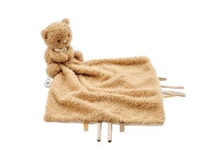 NATTOU Maznáčik plyšový Teddy (Varianta  medvedík 27 x 27 cm, 0m+)