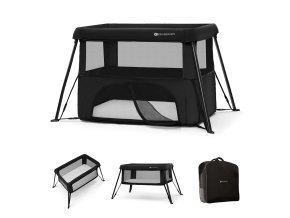 KINDERKRAFT Postieľka cestovná Cami (Varianta  Black)