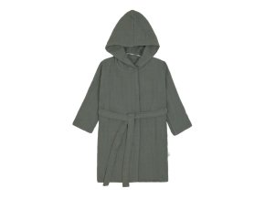 LÄSSIG BABIES LÄSSIG Muslin Bathrobe 2024 (Varianta petrol green 24-36m.)