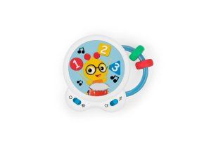 BABY EINSTEIN Hračka hudobná bubon Tiny Tempo™ 3m+