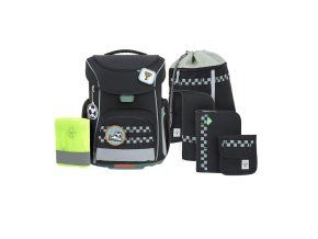 LÄSSIG School Set Slim Unique (Varianta black)
