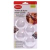 CLIPPASAFE Ochranné gombíky sporák 4ks, Transparent