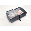 DOOMOO Baby travel prebaľovacia a prenosná taška, Grey