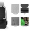 ZOPA Polstrovaná ochrana sedadlá pod autosedačku