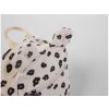 Childhome Detský batoh My First Bag Canvas Leopard