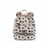 Childhome Detský batoh My First Bag Canvas Leopard