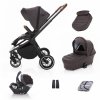 ZOPA SET kočík Move+ korba+adaptéry+autosedačka, Rocky Grey/Black