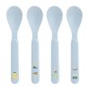 LÄSSIG BABIES LÄSSIG Spoon Set PP/Cellulose (Varianta Happy Rascals 2025 heart lavender)