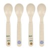 LÄSSIG BABIES LÄSSIG Spoon Set PP/Cellulose (Varianta Happy Rascals 2025 heart lavender)