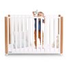 KINDERKRAFT SELECT Postieľka drevená Koya s funkciou ohrádky vrátane matraca White, Premium
