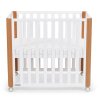 KINDERKRAFT SELECT Postieľka drevená Koya s funkciou ohrádky vrátane matraca White, Premium