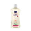 CHICCO Olej masážny s bavlnou a vitamínom E Baby Moments Sensitive 74 % prírodných zložiek 200 ml