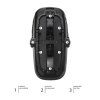 ZOPA Set kočík Quest+ korba+ adaptéry+ autosedačka, Vulcan Black/Silver