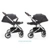 ZOPA Set kočík Quest+ korba+ adaptéry+ autosedačka+ báza, Vulcan Black/Silver