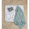 Meyco Osuška Basic jersey - Stone green