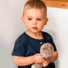 BABYONO Hračka pískacia s hryzačkou vydra Maggie 3m+