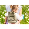 Childhome Detský batoh My First Bag Canvas Khaki