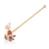 ZOPA Dřevěný jezdík Dinosaurus, Red