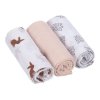 LÄSSIG BABIES LÄSSIG Swaddle Burp blanket 60x60 Little Forest
