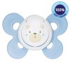 CHICCO Cumlík Physio Comfort silikónový 2-6m chlapec - macko