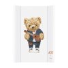 CEBA BABY Podložka prebaľovacia 2-hranná s pevnou doskou (50x70) Comfort Fluffy Puffy (Varianta  Bart)