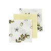 Meyco Mušelínová plena-žínka 3-balení - Lemon Soft yellow