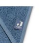 Jollein Osuška s kapucňou froté 75x75 cm Jeans Blue