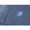 Jollein Deka pletená / fleece 75x100 cm Basic Knit Jeans Blue