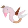 TRYCO Hryzačka s dreveným krúžkom - Swan Ivy