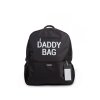 Prebaľovací batoh Daddy Bag Black