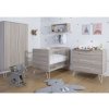 Hracia deka medveď Teddy Jersey Grey 150cm