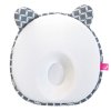 MOTHERHOOD Vankúšik ergonomický stabilizačný pre novorodencov s uškami Grey Classics 0-6m