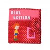 PIQIPI Interaktivní dětská knížka Quiet Book, Girl
