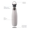 ZOPA Termoska na tekutiny s držákem 480 ml, Dino