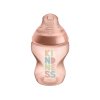 TOMMEE TIPPEE Kojenecká láhev C2N modrá 260ml 0m+, Růžová