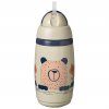 TOMMEE TIPPEE Superstar netečúci hrnček so slamkou pre batoľatá , 12+, 266 ml 1 ks, Šedá