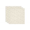 Plienky 3 ks 70x70 cm Animals Nougat