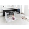 Baby Dan Detská ohrádka Babydan Square Playpen Biela + matrac