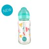 dBb Remond Dbb dojčenská fľaša Sklenená 240 Ml, Cumlík Silikón 0 - 4 M Geometria Mentolová
