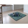 Baby Dan hracia podložka Puzzle Dusty Green 90 X 90 cm
