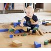 Baby Dan hracia podložka puzzle Brown 90x90 cm