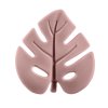 ZOPA Silikónové hryzátko Leaf, Old Pink