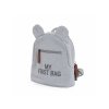 Childhome Detský batoh My First Bag Canvas Grey