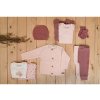 Nohavice rebrované Pink veľ. 50/56