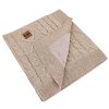 EKO Deka kašmírová s velúrovou podšívkou (Varianta  Beige 100x80 cm)