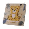 ZOPA Dřevěné puzzle malé, Leopard