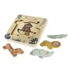 ZOPA Dřevěné puzzle hlavolam, Wood