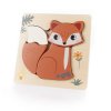 ZOPA Dřevěné puzzle malé, Fox