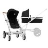 BRITAX SET Kočík Seed Papilio Silver, Cognac/Black