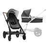 BRITAX SET Kočík Seed Papilio Black, Cognac/Dark Grey